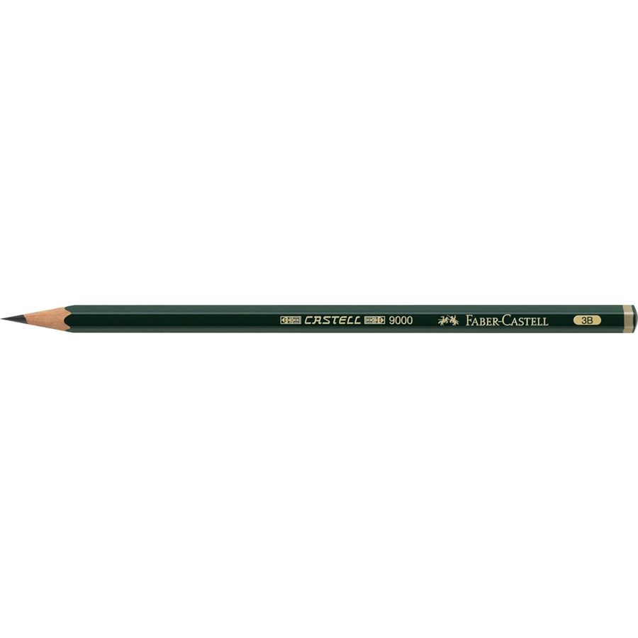 Faber-Castell - Graphite pencil Castell 9000 3B
