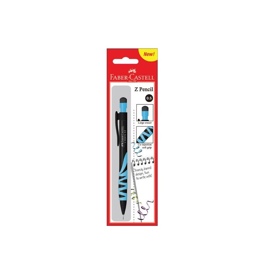Faber-Castell - Mechanical pencil Z-Pencil, 0.5mm, blistercard of 1
