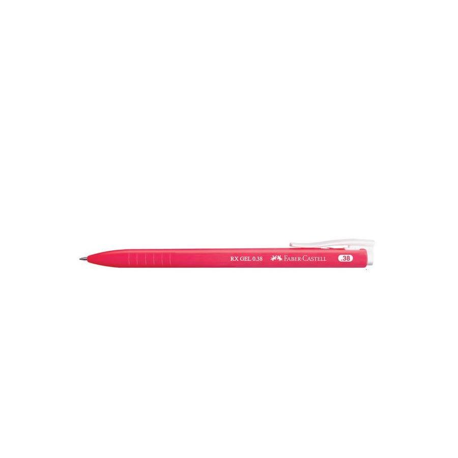 Faber-Castell - Gel pen RX Gel, 0.38mm, red