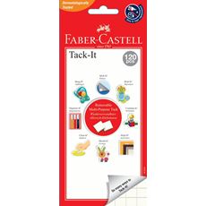 Faber-Castell - Adhesive Tack-It, 120pcs, 75g white