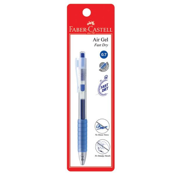 Faber-Castell - Gel pen Air Gel, 0.7mm, blue, blistercard of 1