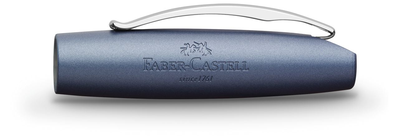 Faber-Castell - Essentio Aluminium fountain pen, M, blue