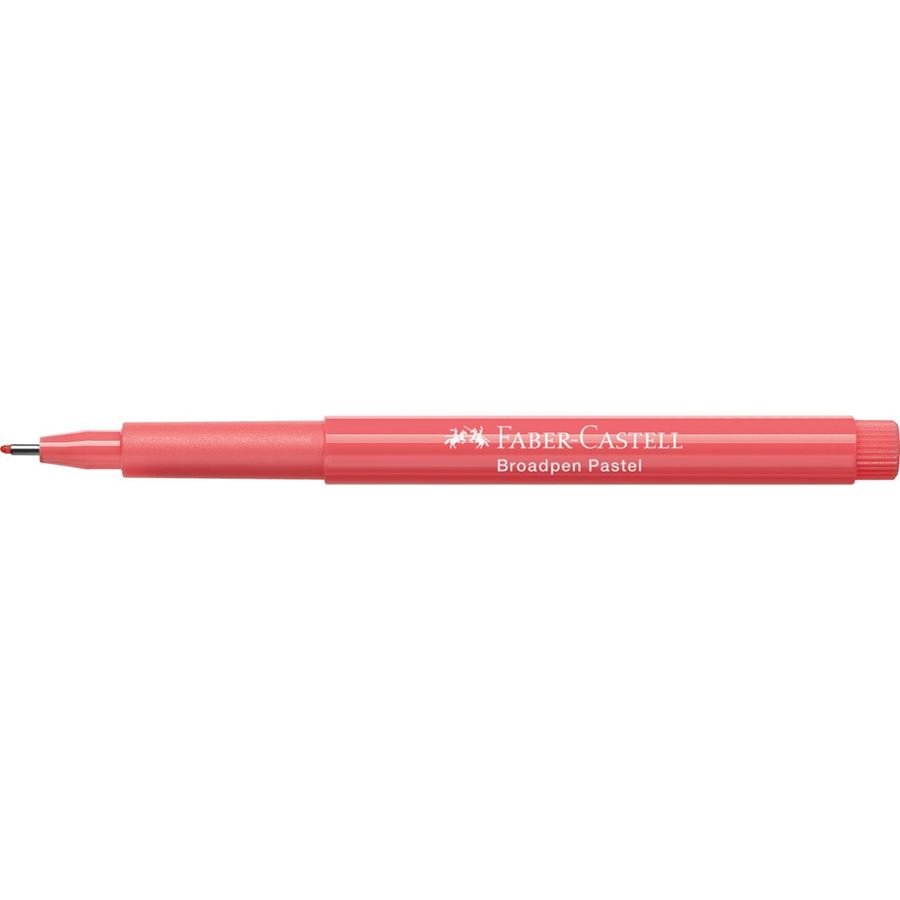 Faber-Castell - Fibre tip pen Broadpen pastel apricot