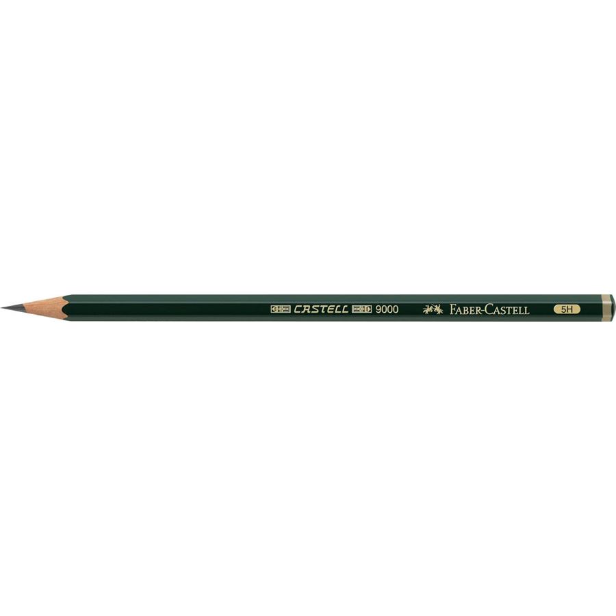 Faber-Castell - Graphite pencil Castell 9000 5H