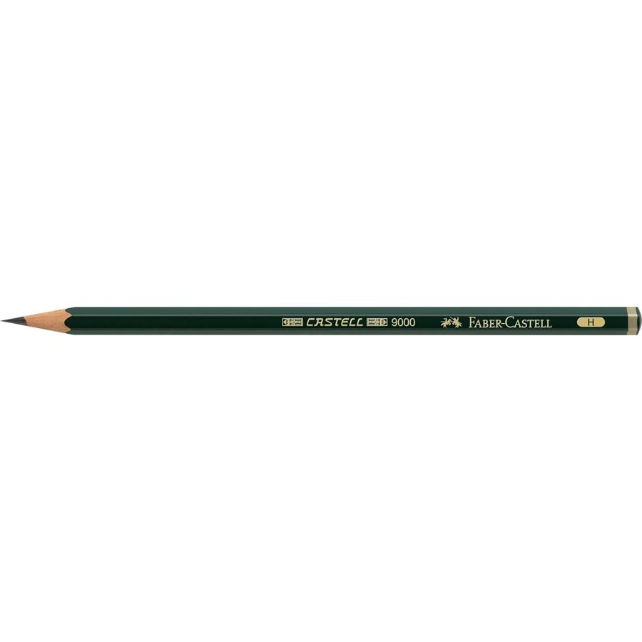 Faber-Castell - Graphite pencil Castell 9000 H