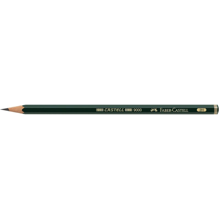 Faber-Castell - Graphite pencil Castell 9000 2H