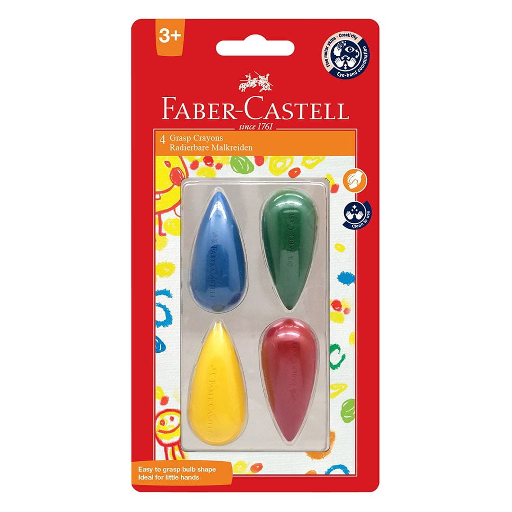 Faber-Castell - Grasp Crayon Set of 4