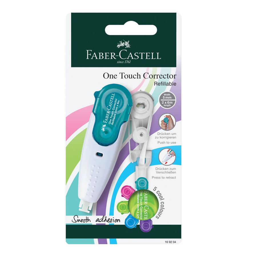 Faber-Castell - Corrector One Touch with 1 refill