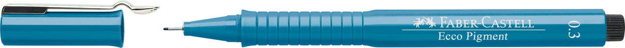 Faber-Castell - Ecco Pigment Fineliner, 0.3 mm, blue