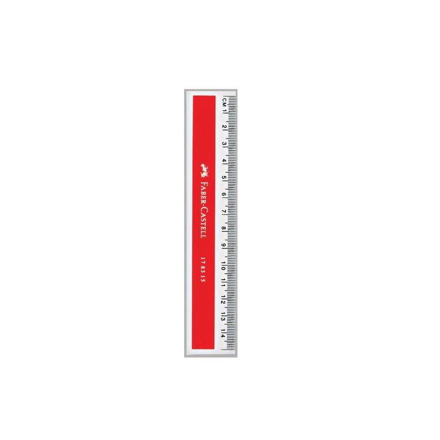 Faber-Castell - Ruler plastic 15cm