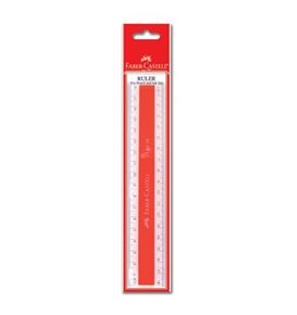 Faber-Castell - Ruler plastic 18cm
