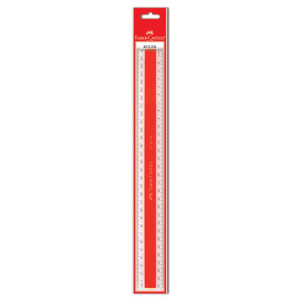 Faber-Castell - Ruler plastic 30cm