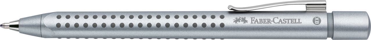 Faber-Castell - Grip 2011 ballpoint pen, XB, silver