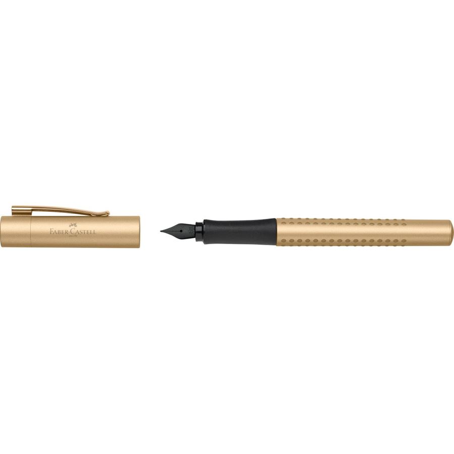 Faber-Castell - Grip Edition fountain pen, nib width F, gold