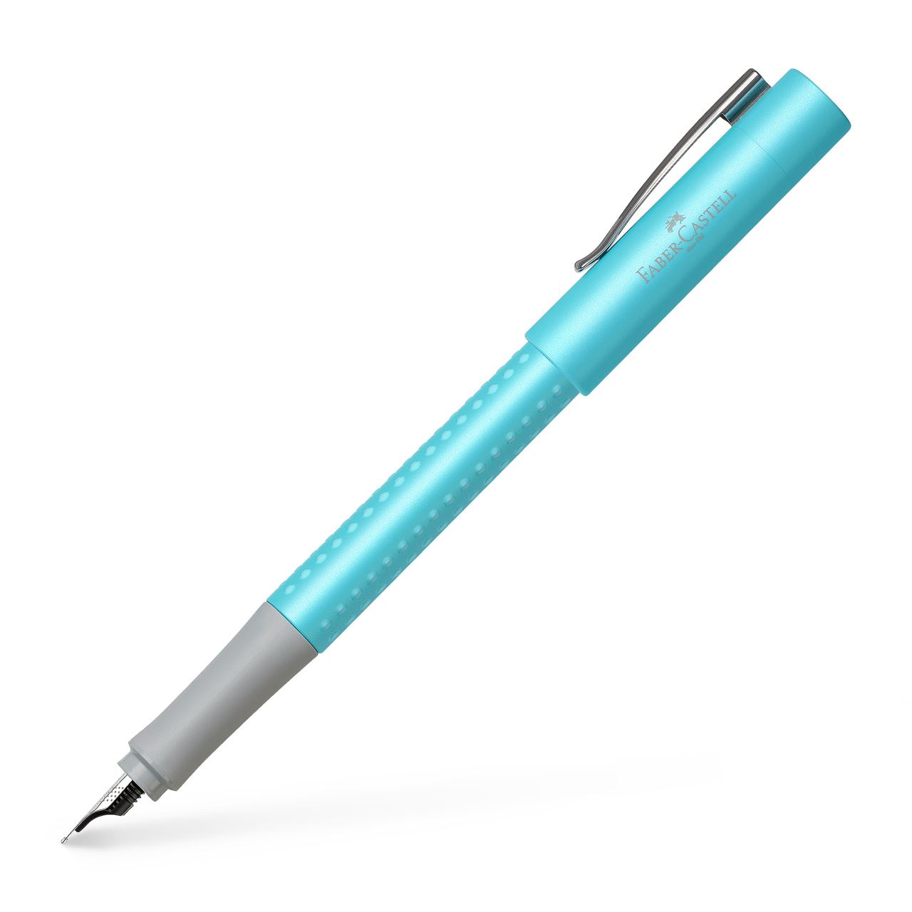 Faber-Castell - Fountain pen Grip Pearl Edition M turquoise