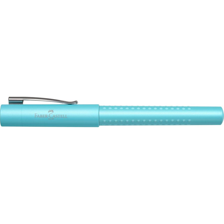 Faber-Castell - Fountain pen Grip Pearl Edition M turquoise