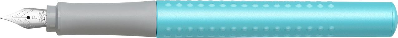 Faber-Castell - Fountain pen Grip Pearl Edition F turquoise