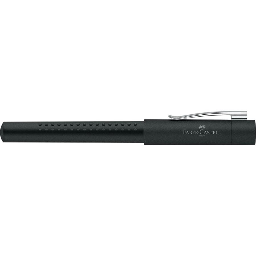 Faber-Castell - Grip 2011 FineWriter, refill blue erasable, black