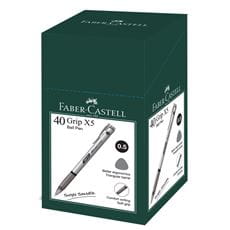Faber-Castell - Ballpoint pen Grip X5 0.5mm, black