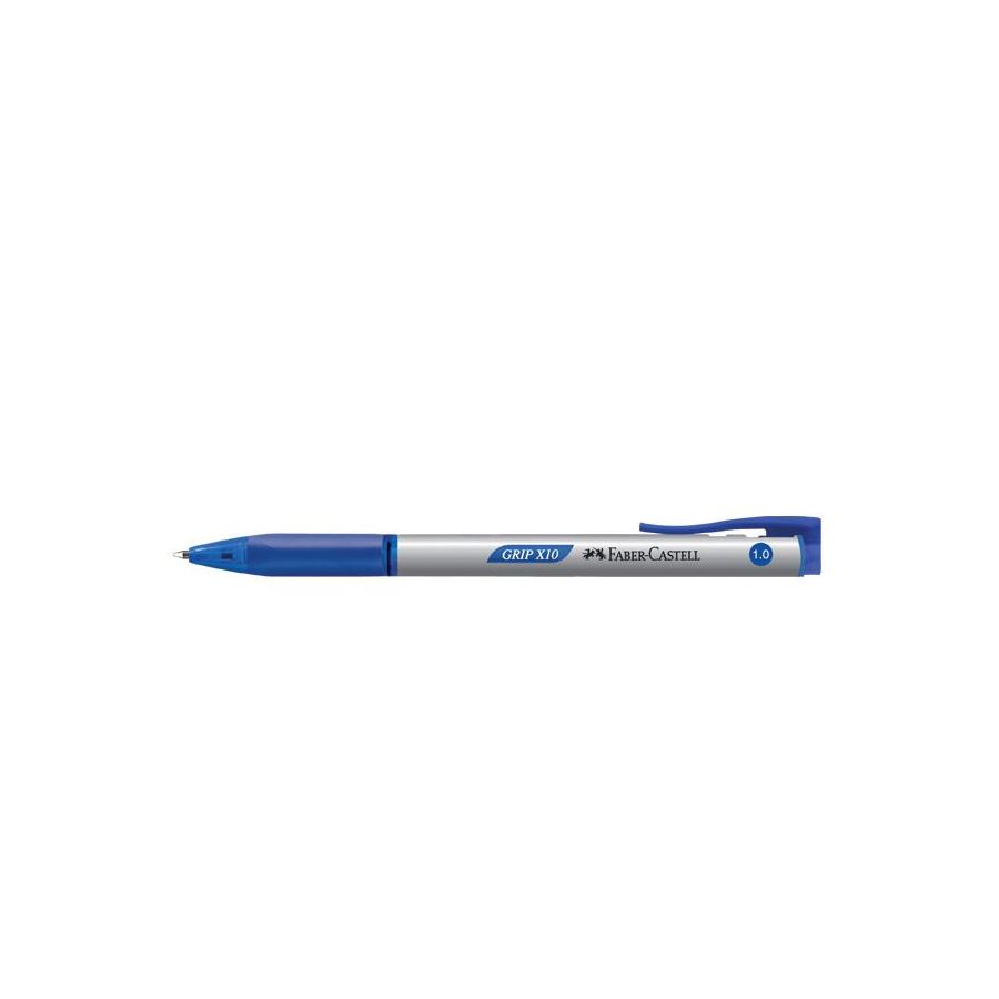 Faber-Castell - Ballpoint pen Grip X10 1.0mm, blue