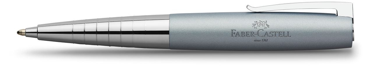 Faber-Castell - Loom Metallic twist ballpoint pen, B, light blue