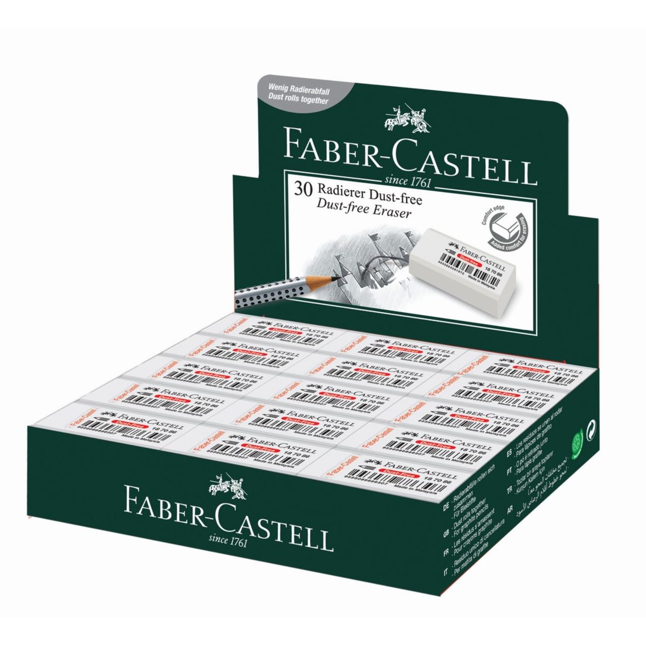 Faber-Castell - Eraser Dust-free 7086-30L