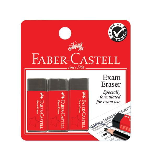 Faber-Castell - Exam Eraser - Slim 3x BC