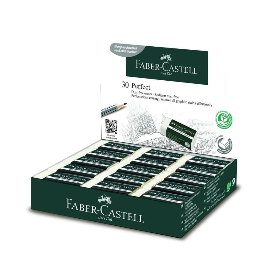 Faber-Castell - Eraser Dust-free with sleeve 7085-30