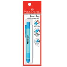 Faber-Castell - Eraser pen holder with free Refill, blistercard of 1