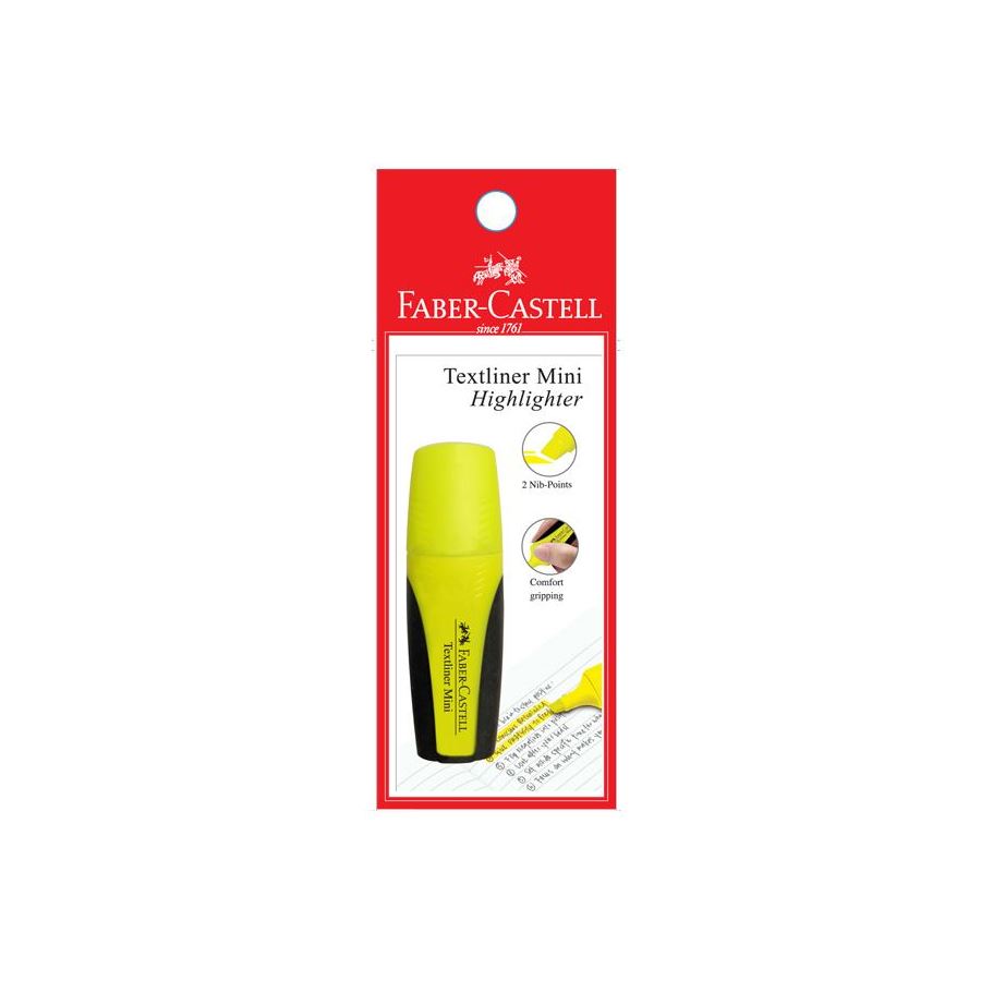 Faber-Castell - Textliner Mini, yellow, set of 1