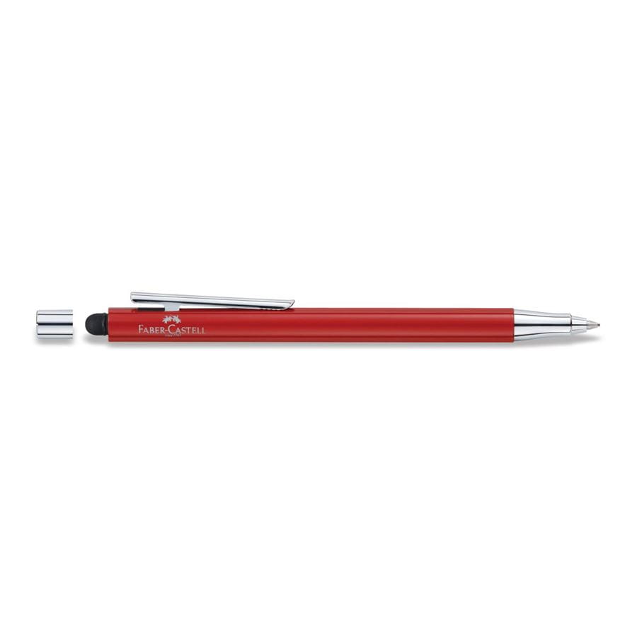 Faber-Castell - Ball Pen Stylus Neo Slim Oriental Red, Shiny