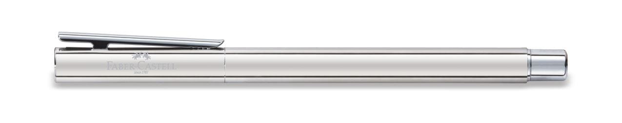 Faber-Castell - Gel Roller Neo Slim Stainless Steel, Shiny