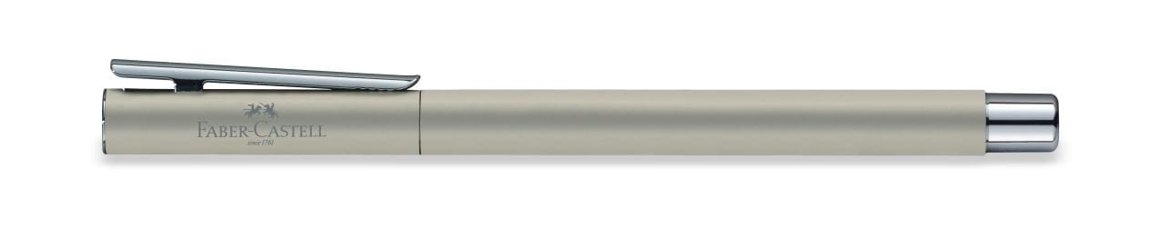 Faber-Castell - Gel Pen Neo Slim Stainless Steel, Matt