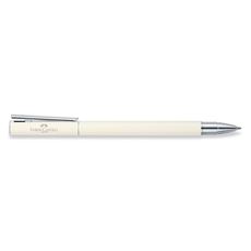 Faber-Castell - Gel Pen Neo Slim Ivory, Shiny Chromed