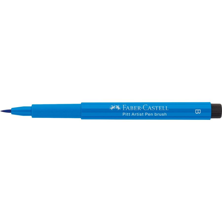 Faber-Castell - Pitt Artist Pen Brush India ink pen, phthalo blue