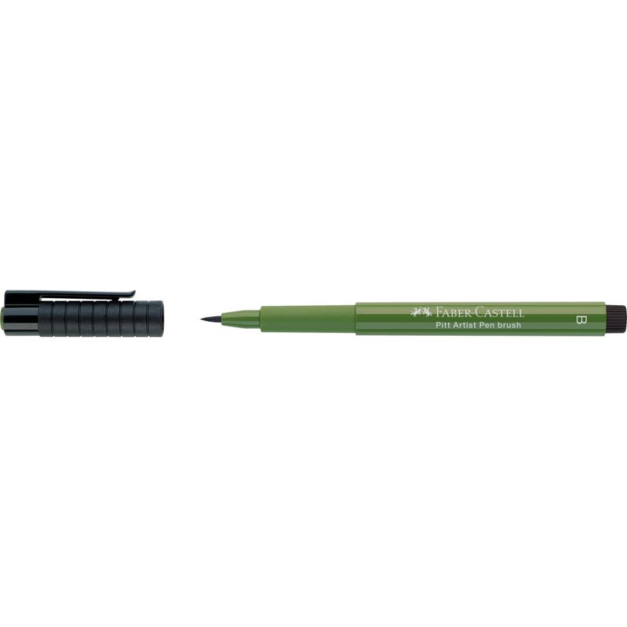 Faber-Castell - Pitt Artist Pen Brush India ink pen, chromium green opaque