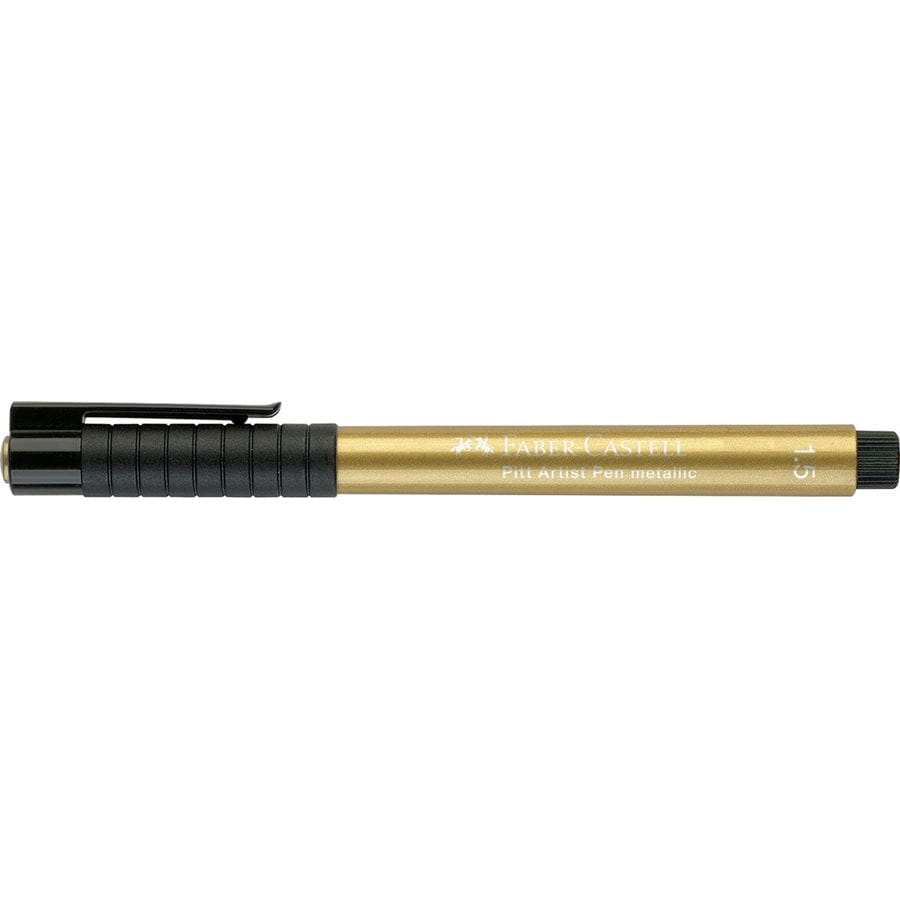 Faber-Castell - Pitt Artist Pen Metallic 1.5 India ink pen, gold