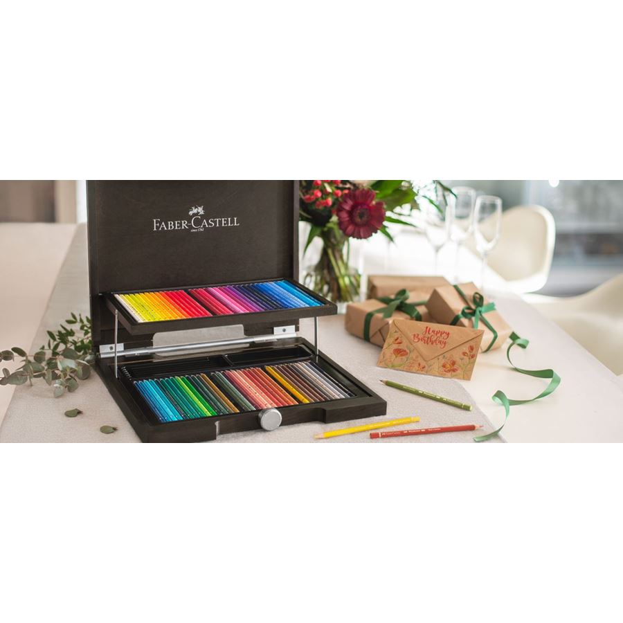 Faber-Castell - Polychromos colour pencil, wooden case of 72