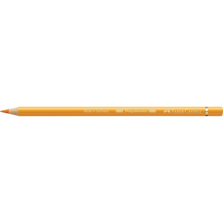 Faber-Castell - Polychromos colour pencil, 109 dark chrome yellow