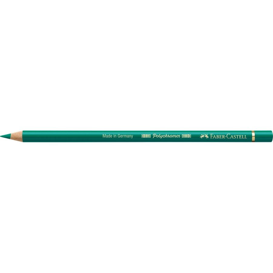 Faber-Castell - Polychromos colour pencil, 161 phthalo green