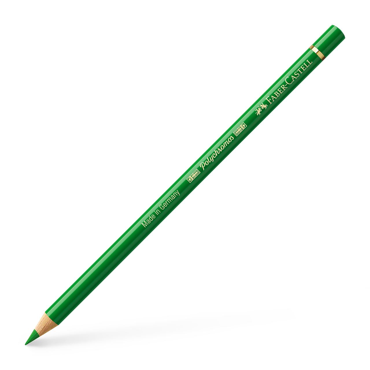 Faber-Castell - Polychromos colour pencil, 266 permanent green