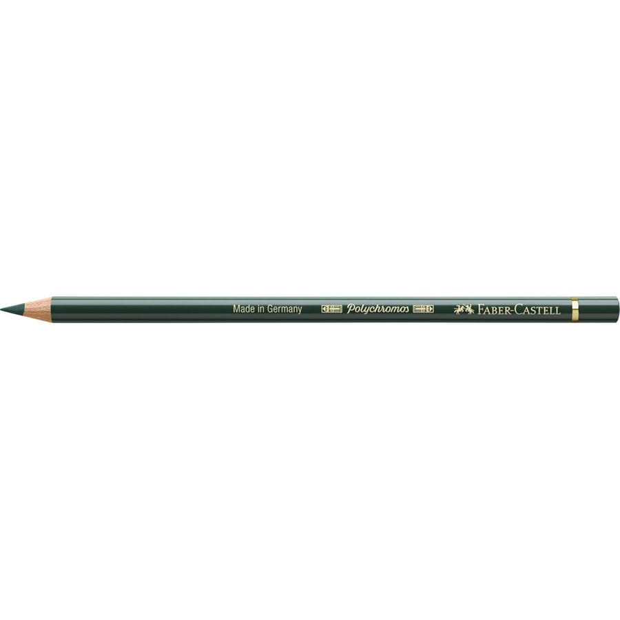 Faber-Castell - Polychromos colour pencil, 278 chrome oxide green