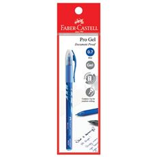Faber-Castell - Gel pen Pro Gel, 0.7mm, blue, blistercard of 1