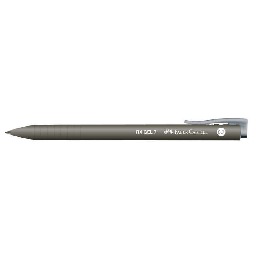 Faber-Castell - Gel pen RX Gel, 0.7mm, black, blistercard of 2