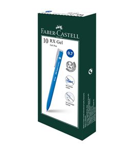 Faber-Castell - Gel pen RX Gel, 0.7mm, blue