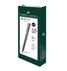 Faber-Castell - Gel pen RX Gel, 0.7mm, black