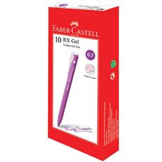 Faber-Castell - Gel pen RX Gel Colour 0.7 lilac 10x
