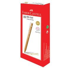Faber-Castell - Gel pen RX Gel Colour 0.7 gold 10x