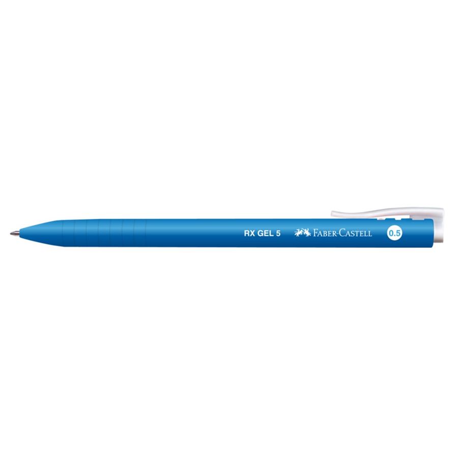 Faber-Castell - Gel pen RX Gel, 0.5mm, blue, blistercard of 2