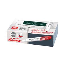 Faber-Castell - Marker Whiteboard W20, red